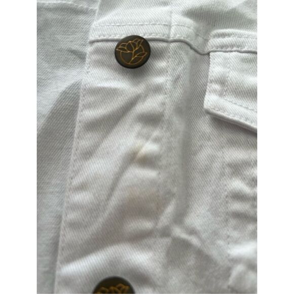 DRAPER JAMES White Denim Jacket size XXL - Picture 11 of 11